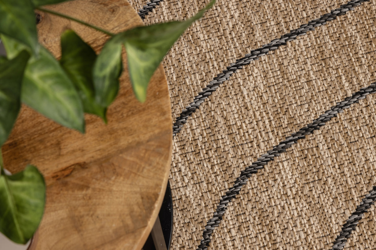 Luxury Outdoor Carpet Carros Brown Pp 240 x 530 cm