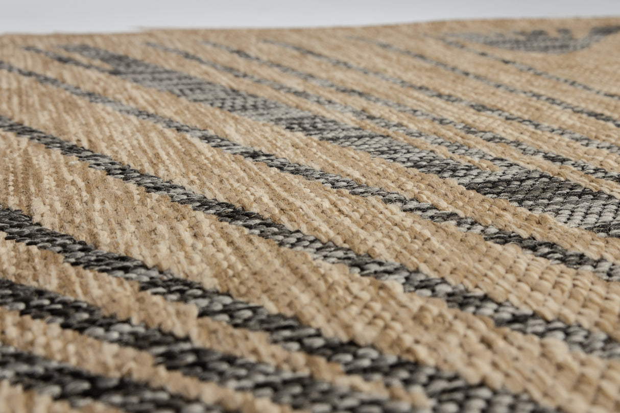 Luxury Outdoor Runner Kino Brown Pp 80 x 230 cm