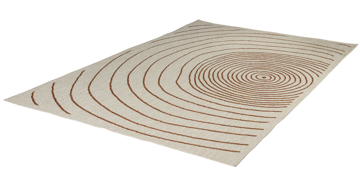 Luxury Outdoor Runner Kino Brown Pp 80 x 230 cm