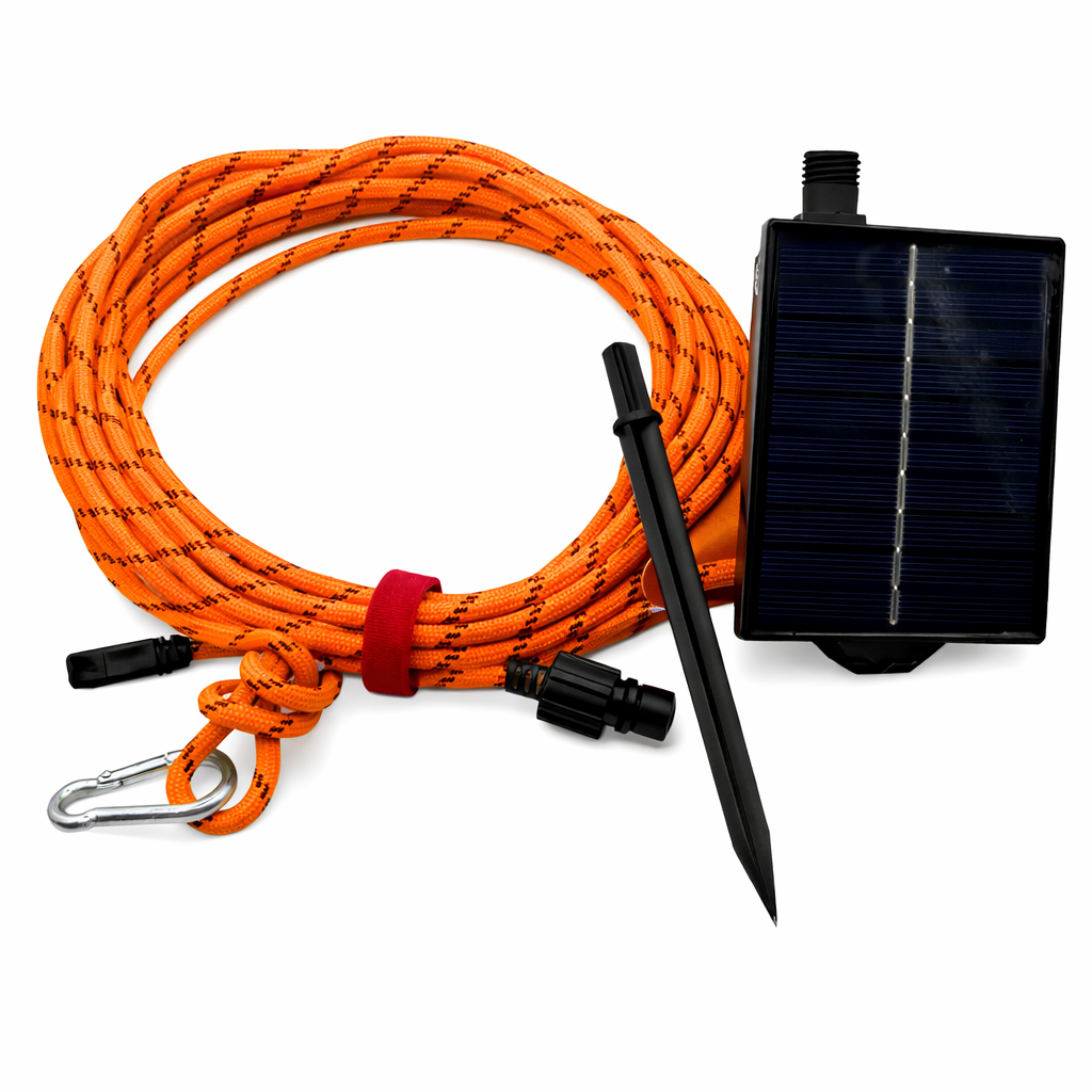 Verlichte scheerlijn op zonne-energie - 2 stuks