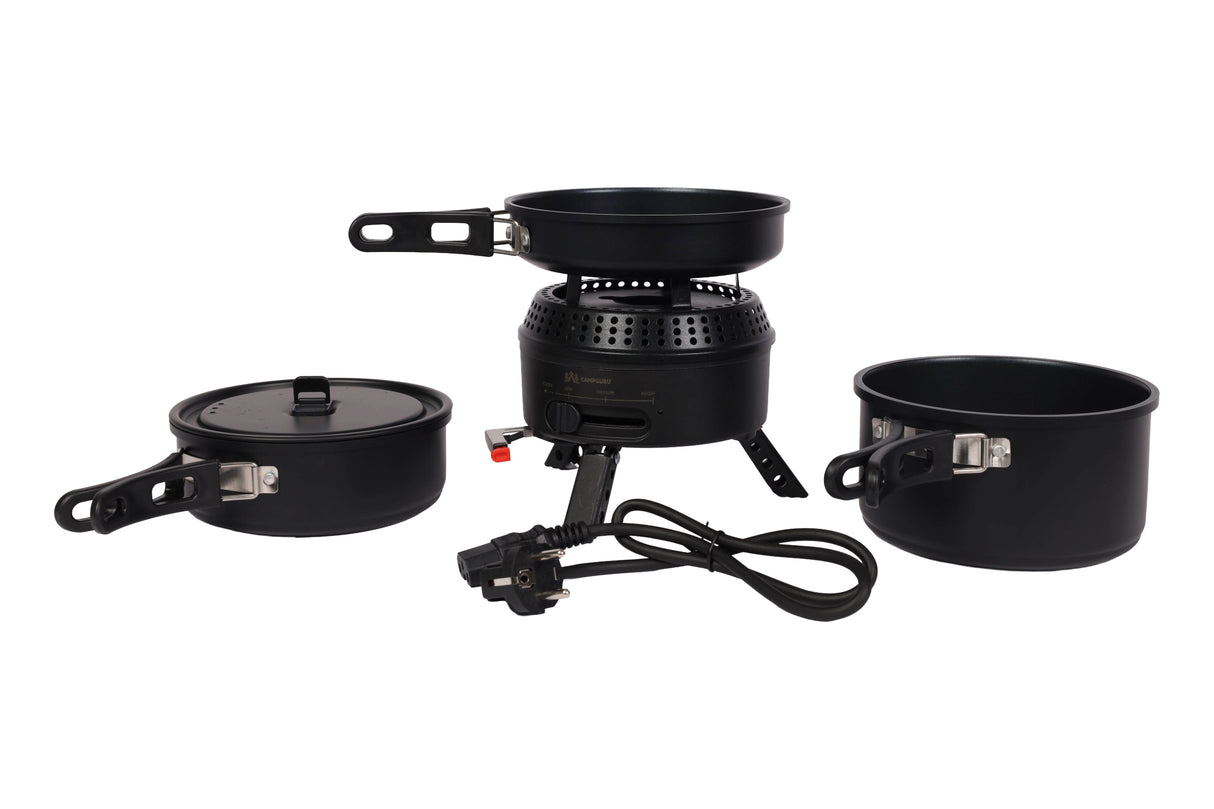 Complete 2 in 1 kookset - Gas en elektrisch