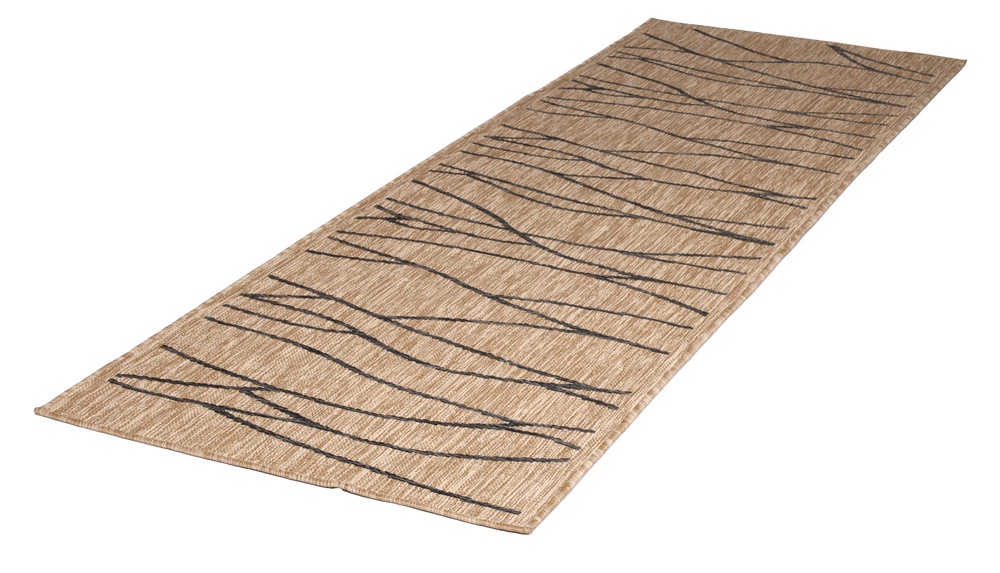 Luxe Outdoor Loper Chebbi Bruin Pp 80 x 230 cm
