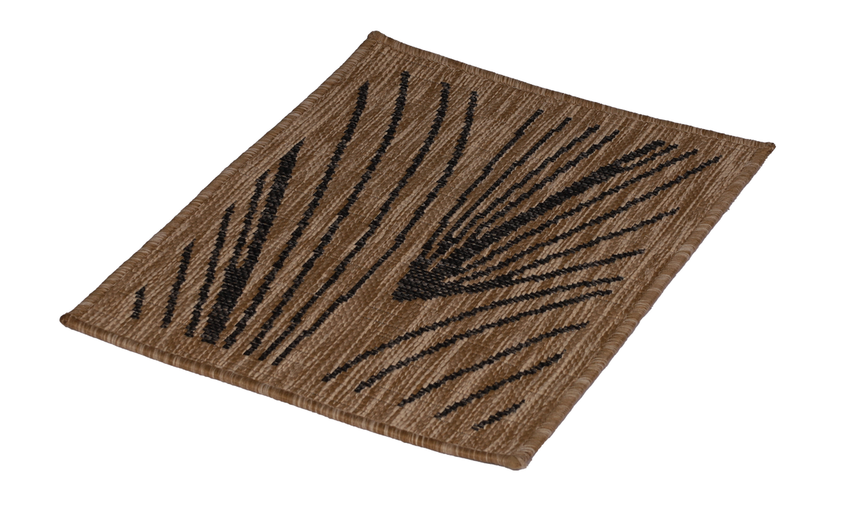 Polypropyleen Doormat Carros Brown Brown 40X50 Cm