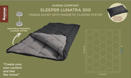 Ideaal: een wasbaar dekbed wat je zo omtovert tot slaapzak