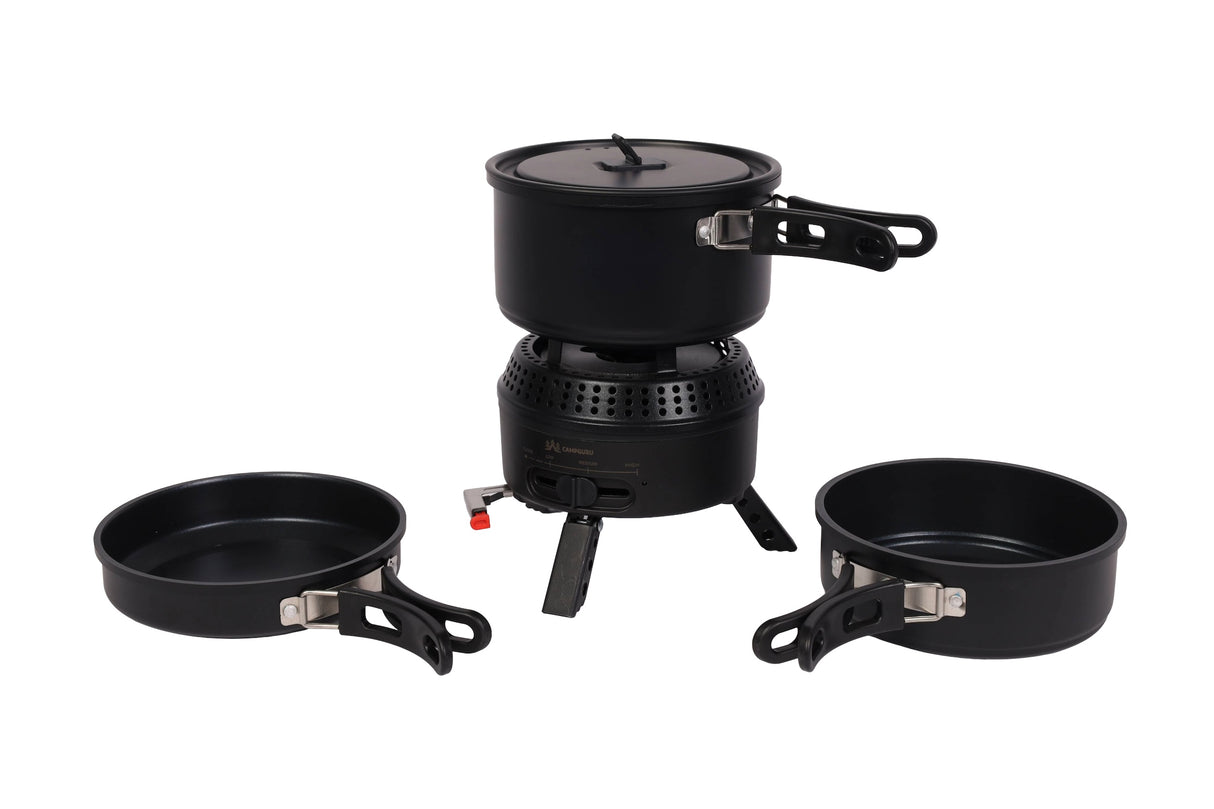 Complete 2 in 1 kookset - Gas en elektrisch
