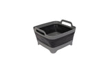 Inklapbare wasteil met waterafvoer