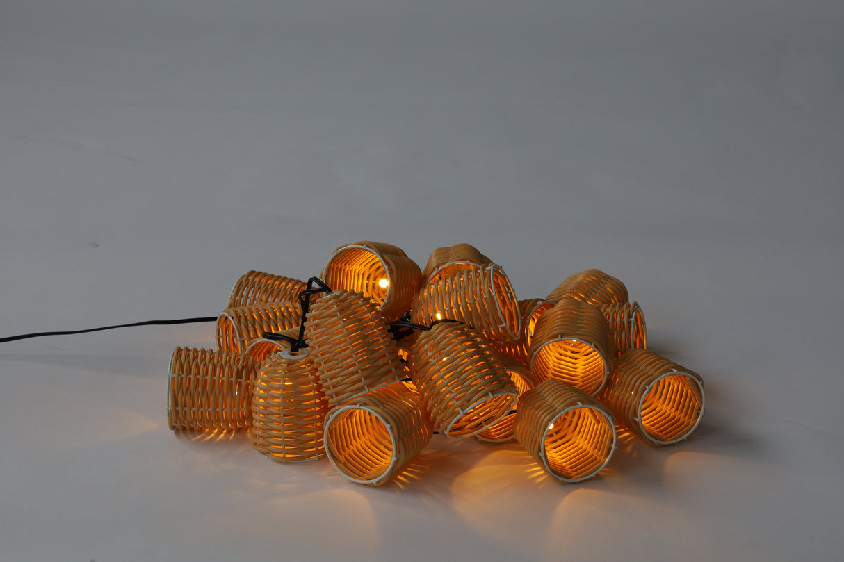 Ledstring Ruche 20L Light Brown