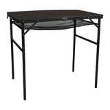 Uzes hpl table 60 x 45 cm foldable suitcase model