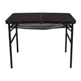 Uzes hpl table 60 x 90 cm foldable suitcase model