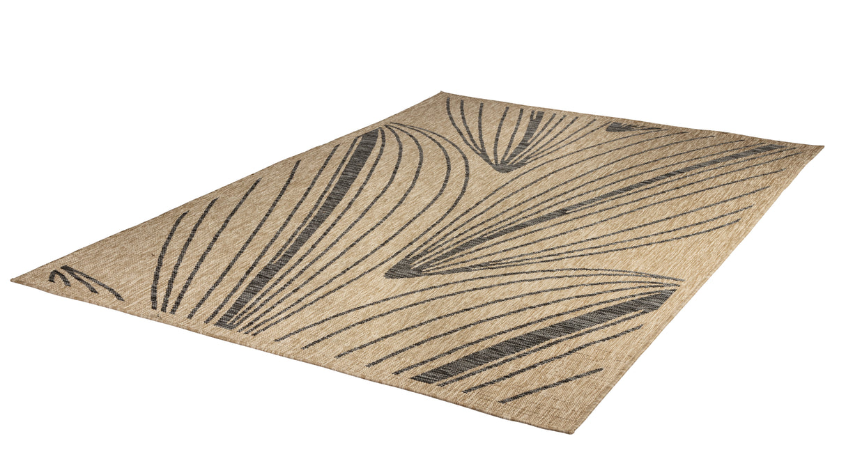 Luxury Outdoor Carpet Carros Brown Pp 200 x 290 cm