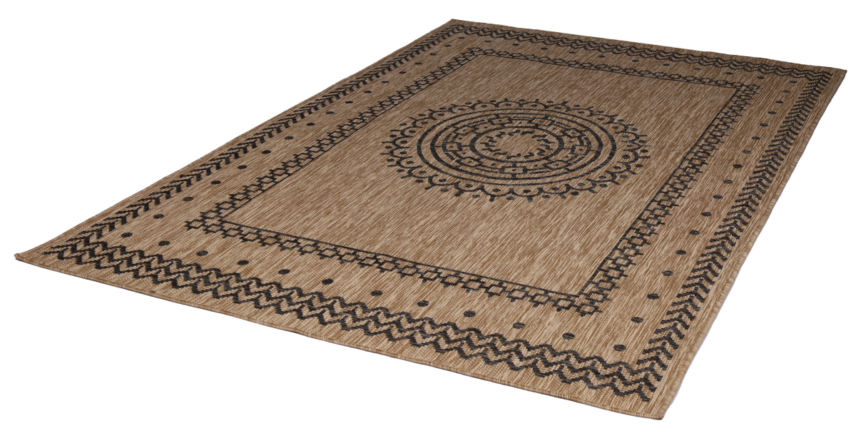 Luxe Outdoor Carpet Juto Pp Brown 150 x 275 cm