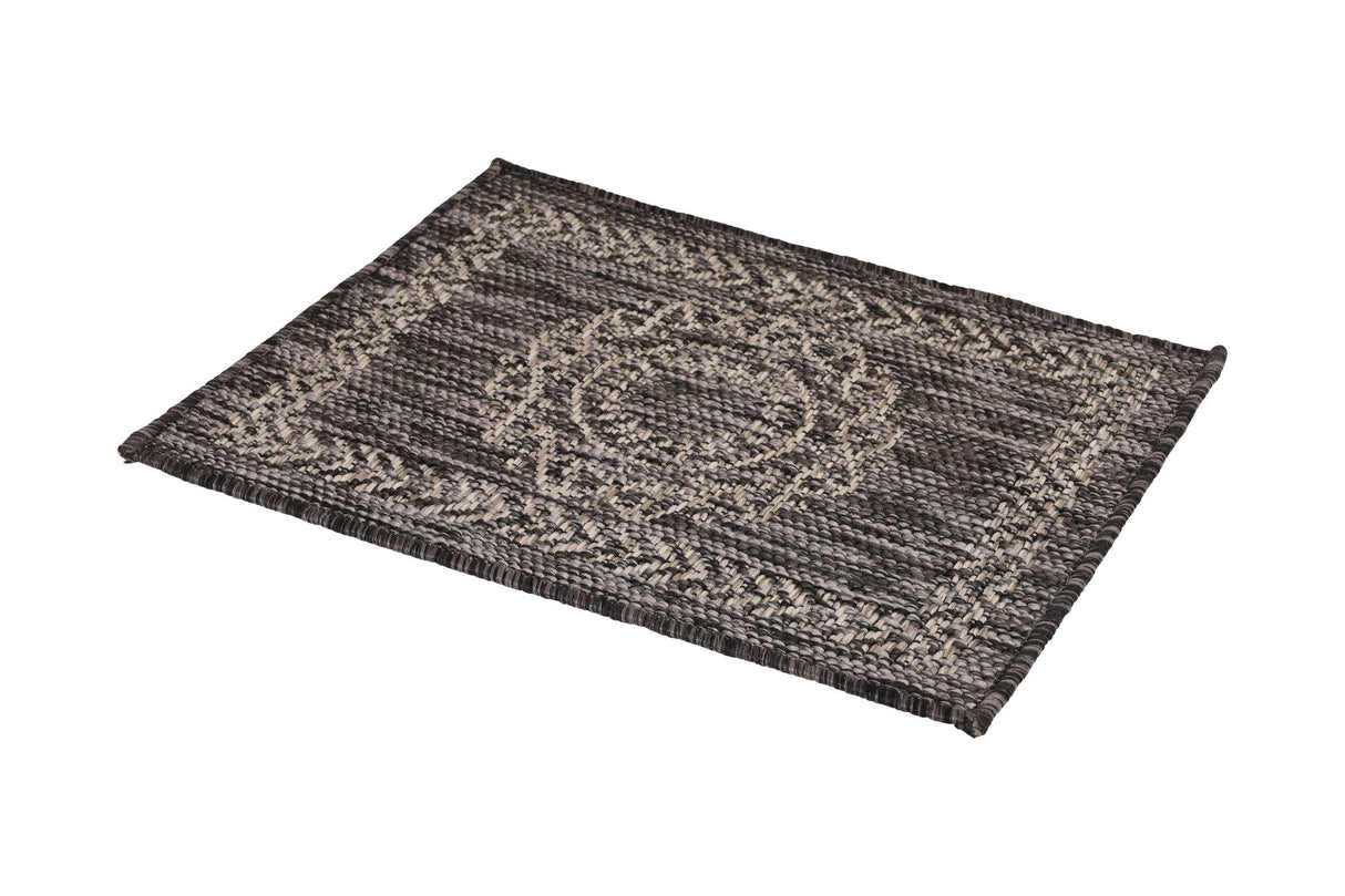 Polypropylene Doormat Juto Grey 40 x 50 cm