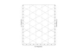 Sleeper Lunatra 300 magneet-sluitsysteem: 13 magneten links, 13 rechts, 10 onder